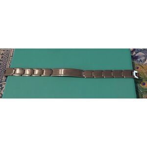 New Men's Stainless Steel Engraveable ID Link Bracelet